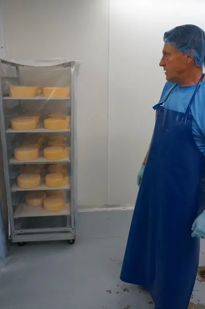 Kenny of kennys farmhosue cheese 