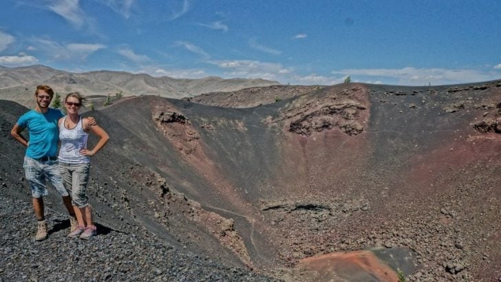 ancient volcanoes, craters of the moon