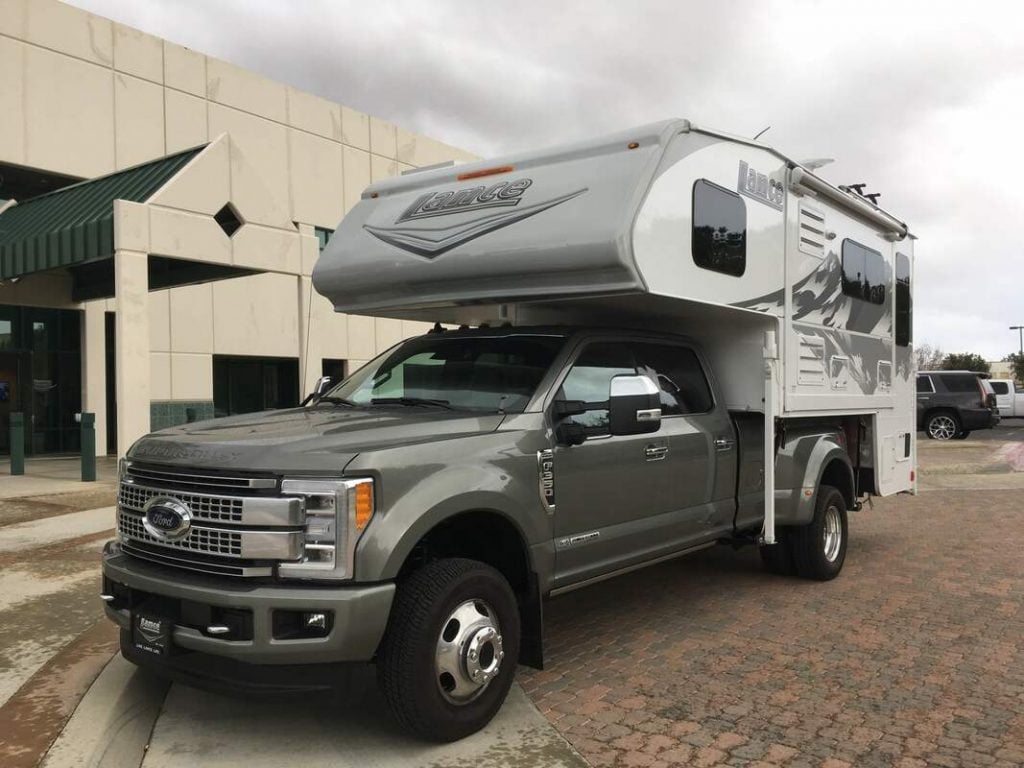 lance truck camper for go north expedition