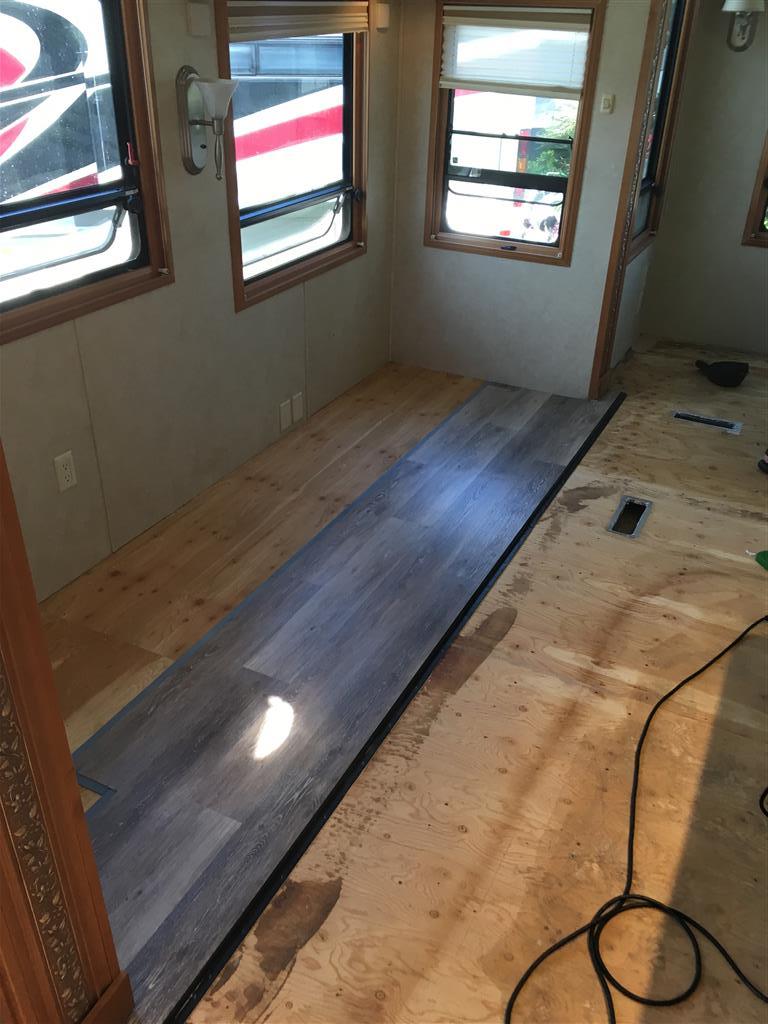 laminate rv flooring in slideout