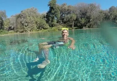 swimming in rainbow springs state park