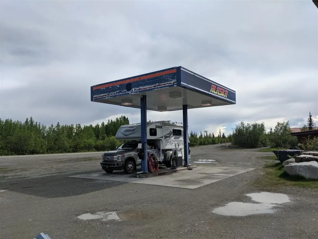 finding fuel in alaska rv trip