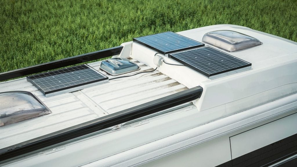 Solar panels on rv many affect asking price