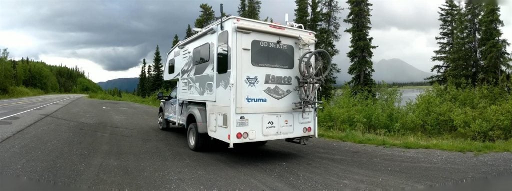truck camper in alaska
