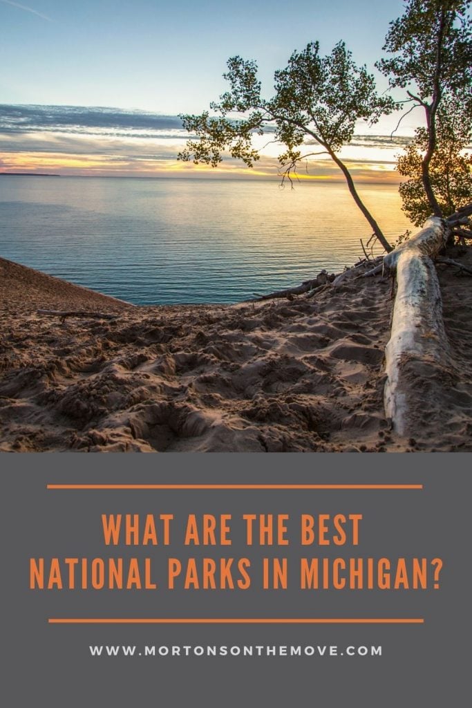 best national parks in michigan pin