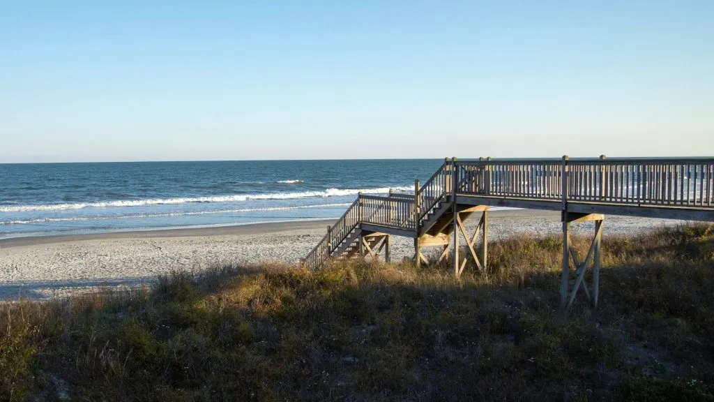 oceanfront campgrounds in sc