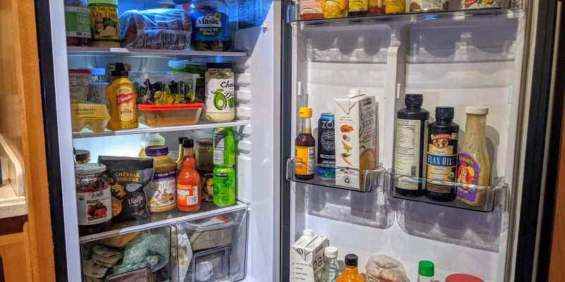 12V RV refrigerator