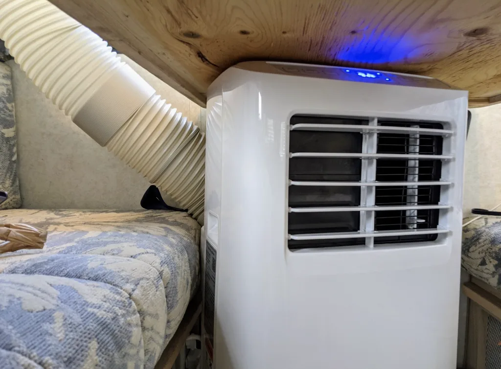 smallest portable air conditioner in RV
