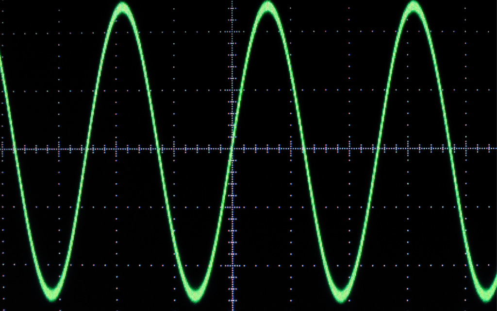 pure sine wave