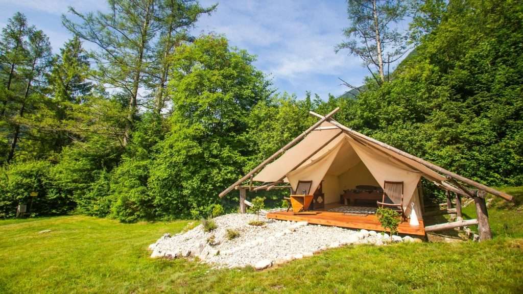 unique tent for glamping