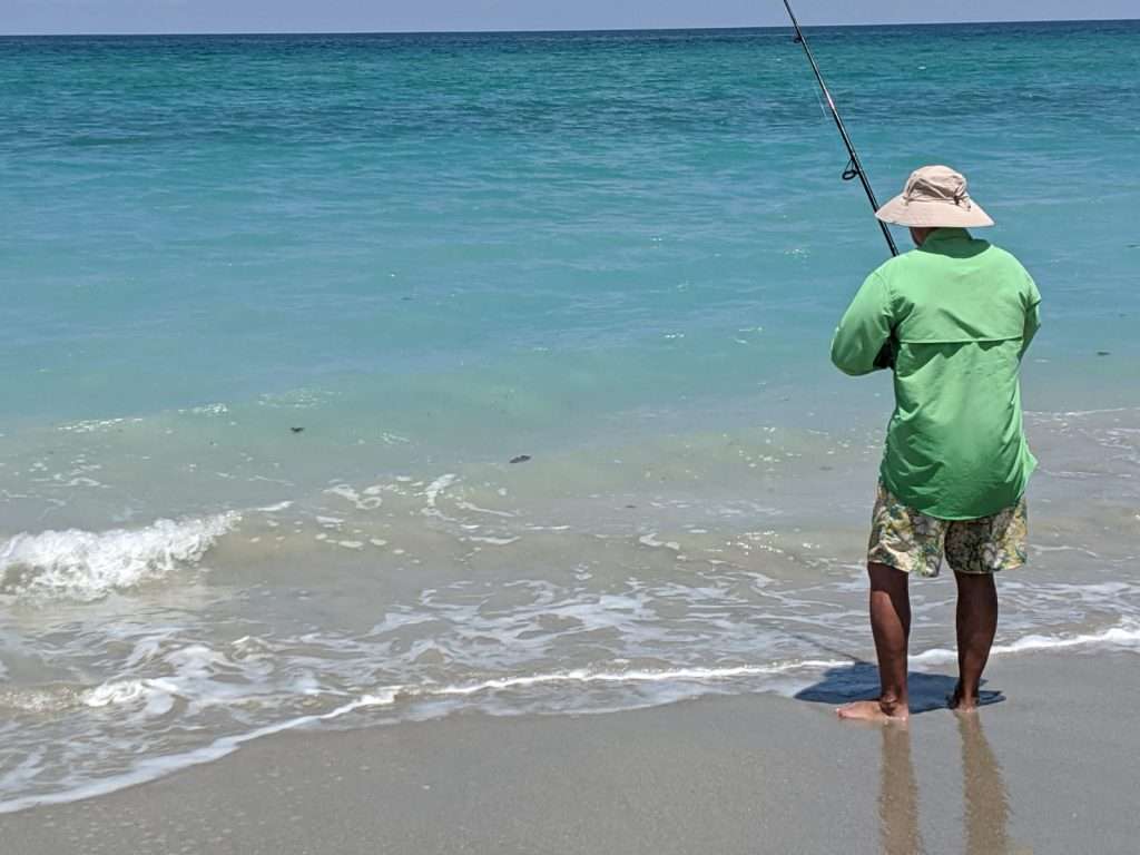 florida fishing from the beach