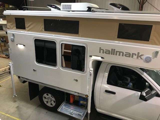hallmark flatbed truck camper 