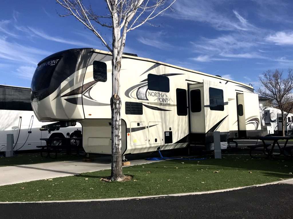 North Point Fifth wheel trailer