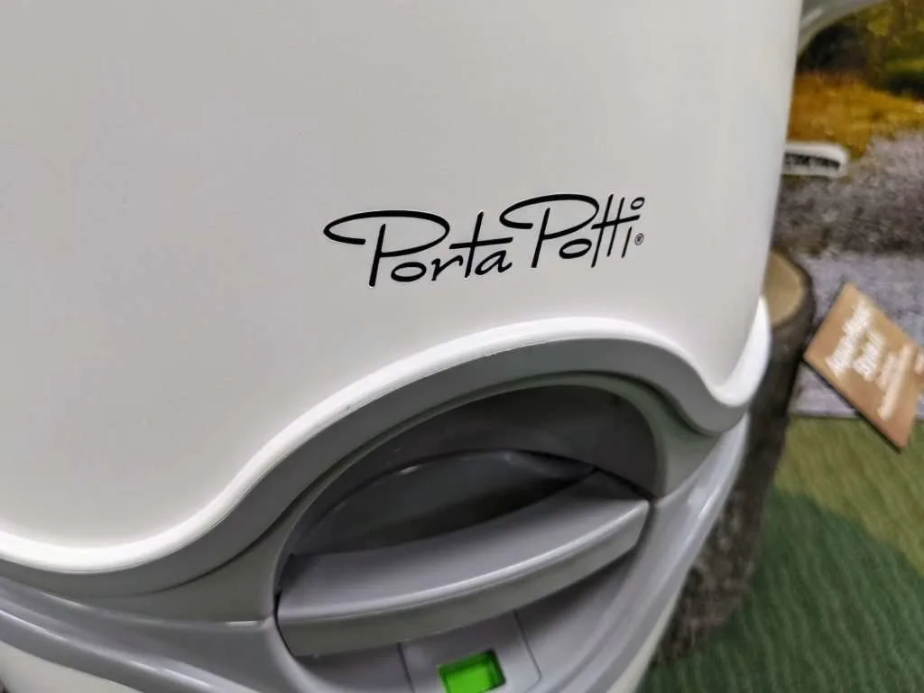 thetford porta potti brand portable camping toilet