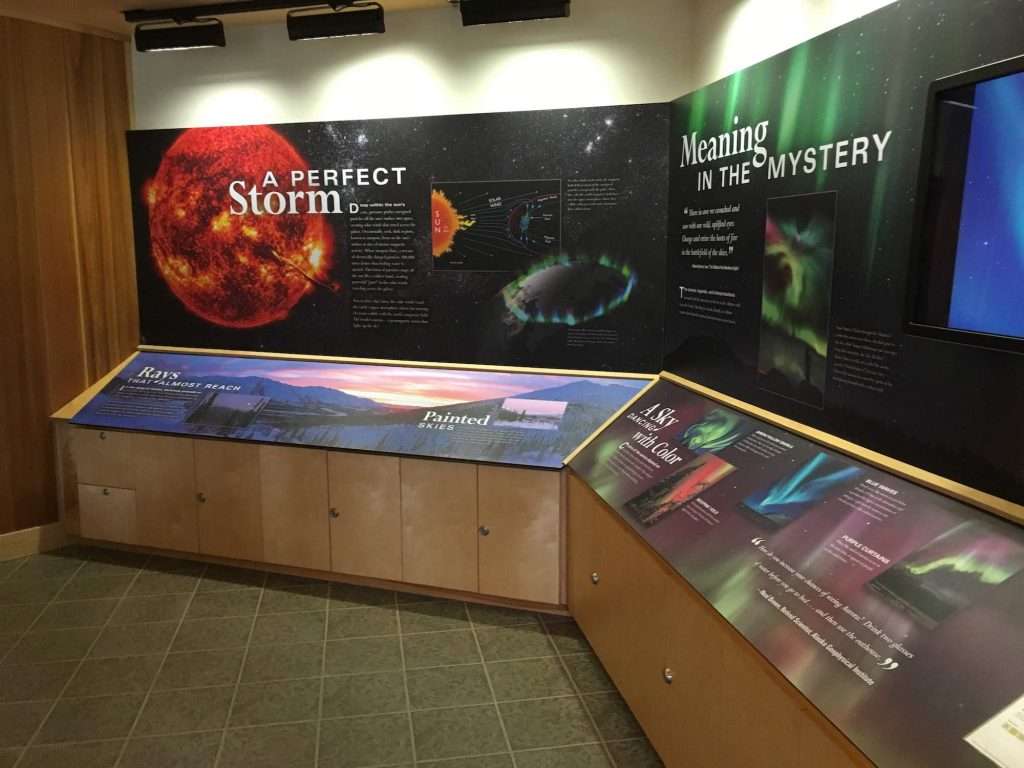 exhibits at coldfoot visitor center