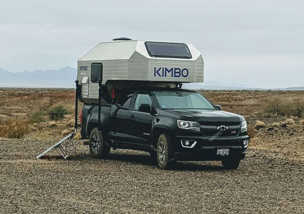 Kimbo small truck camper.