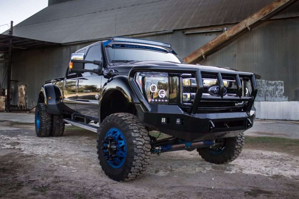 lifted F350