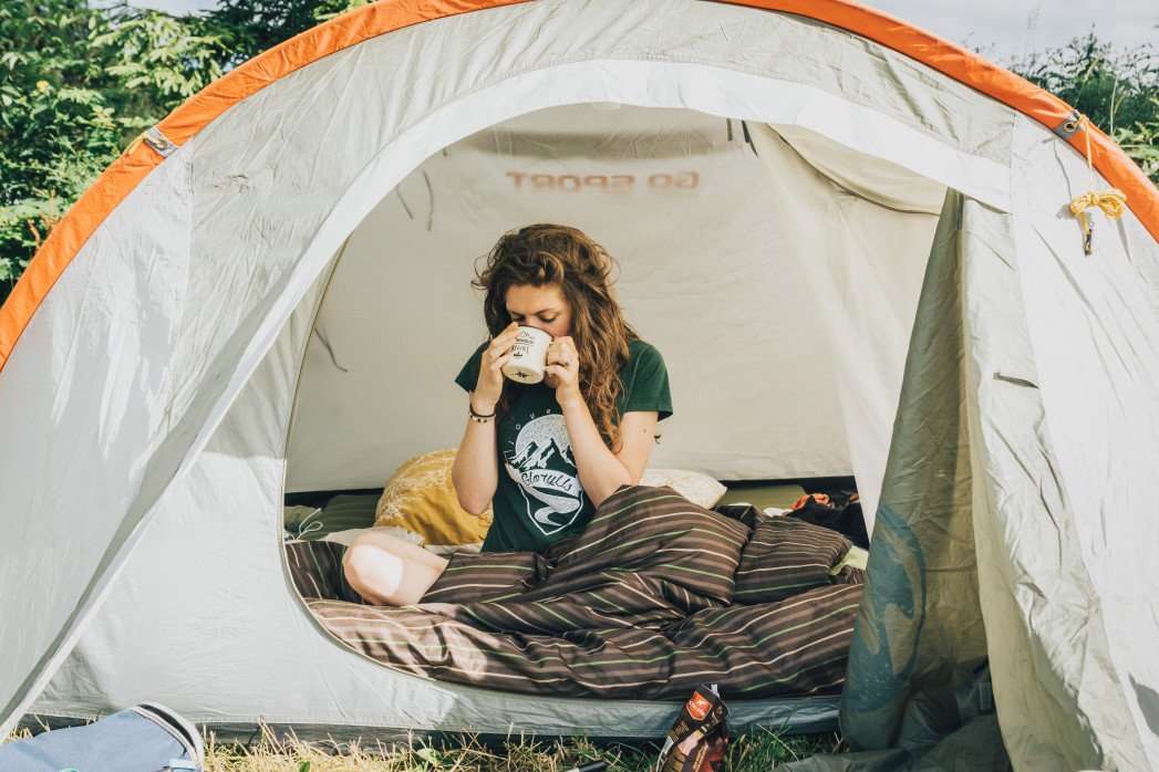 What to Do With Your Hair While Camping - Mortons on the Move