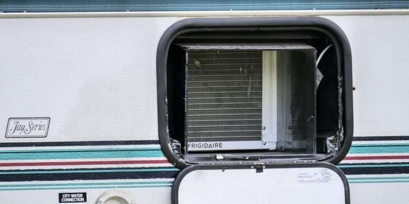 Window Air Conditioner In RV