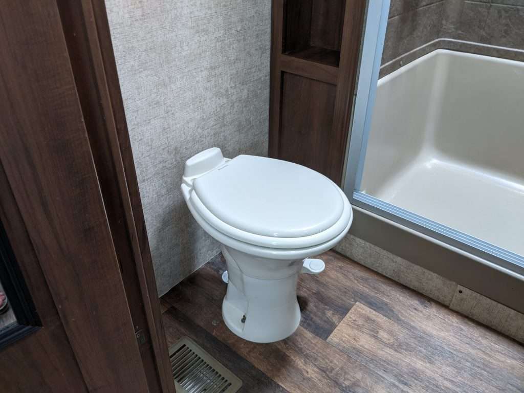 Porcelain Dometic Toilet