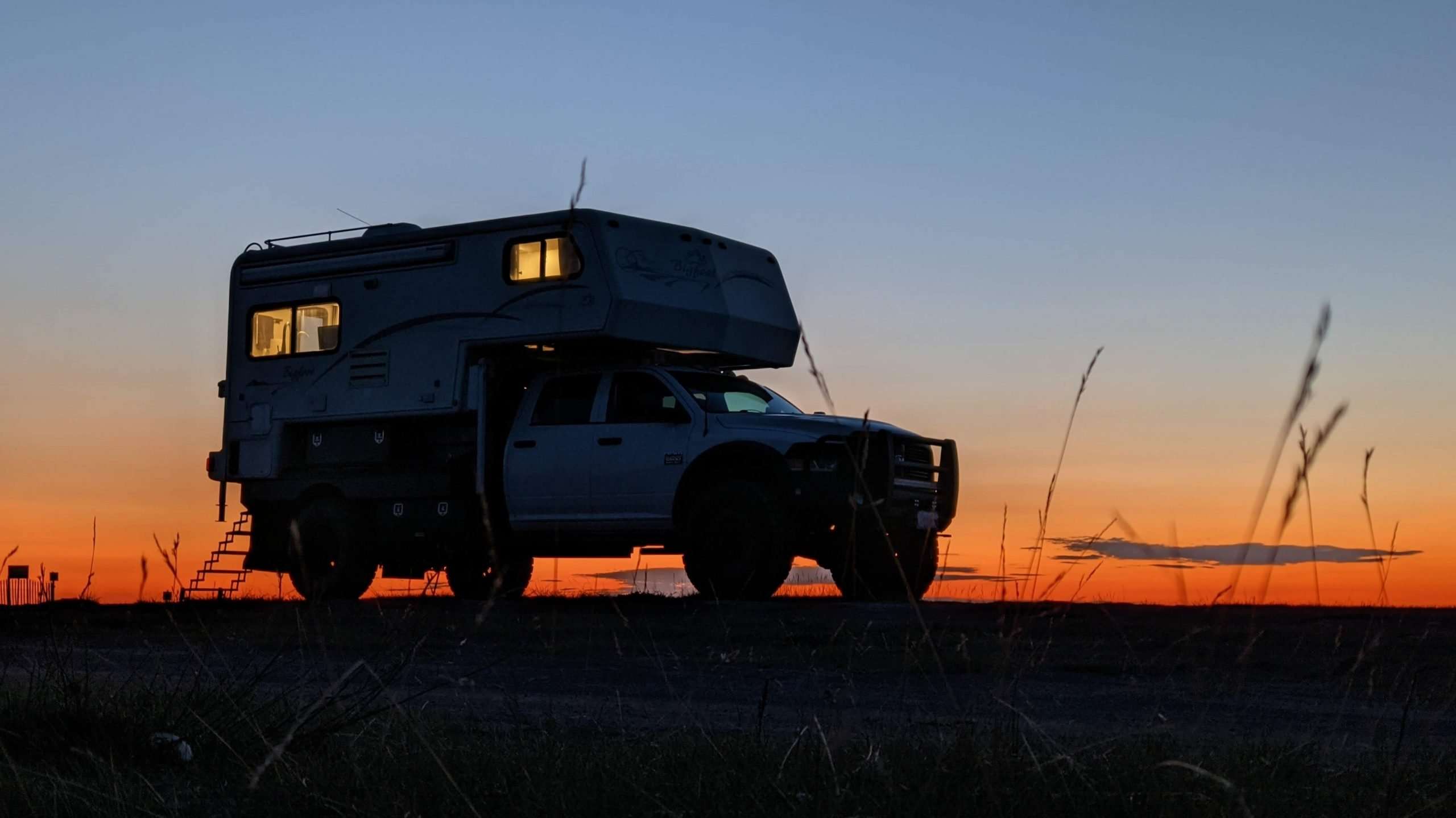 overlanding truck camper