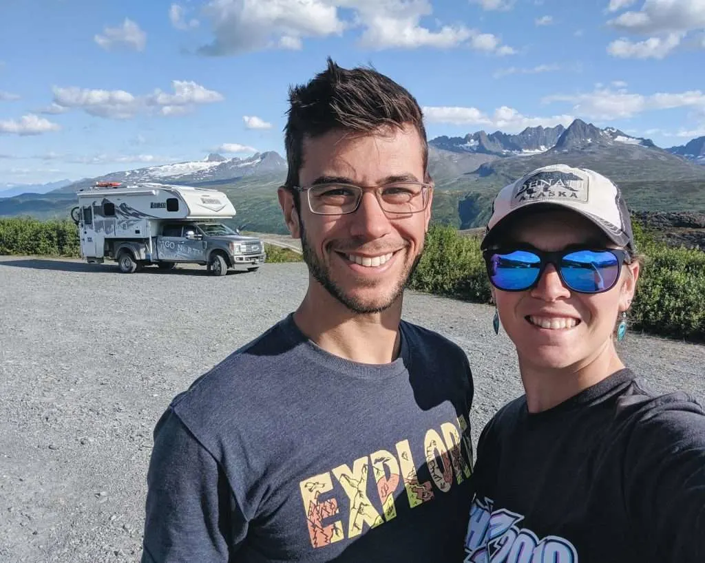 Cait and Tom in Alaska