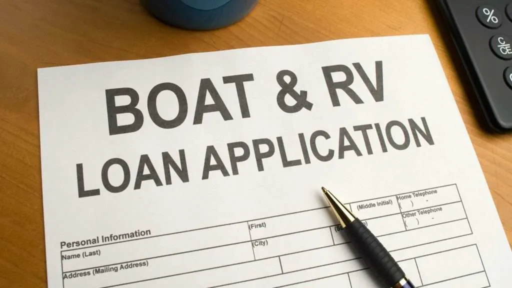 RV Loan Application