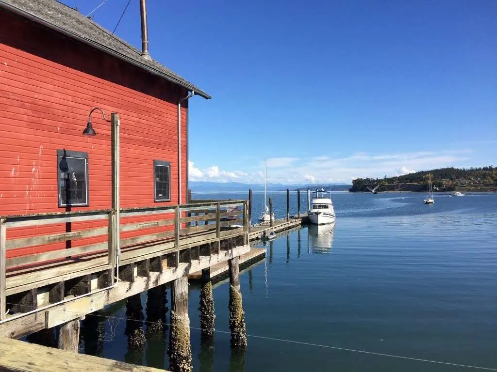 pier in coupeville wa on whidbey island