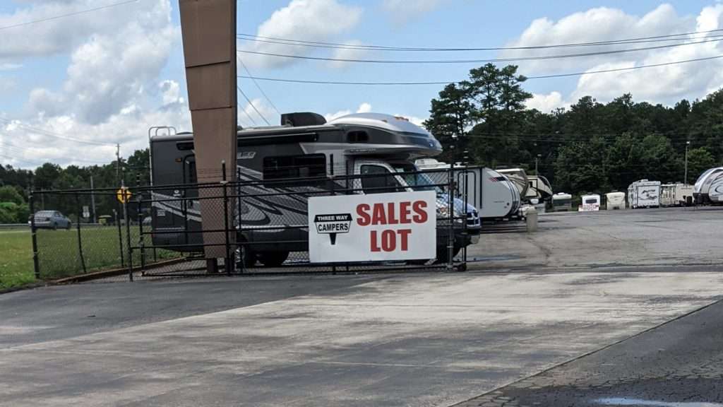 RV Sales Lot