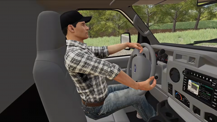 Driving an RV simulator