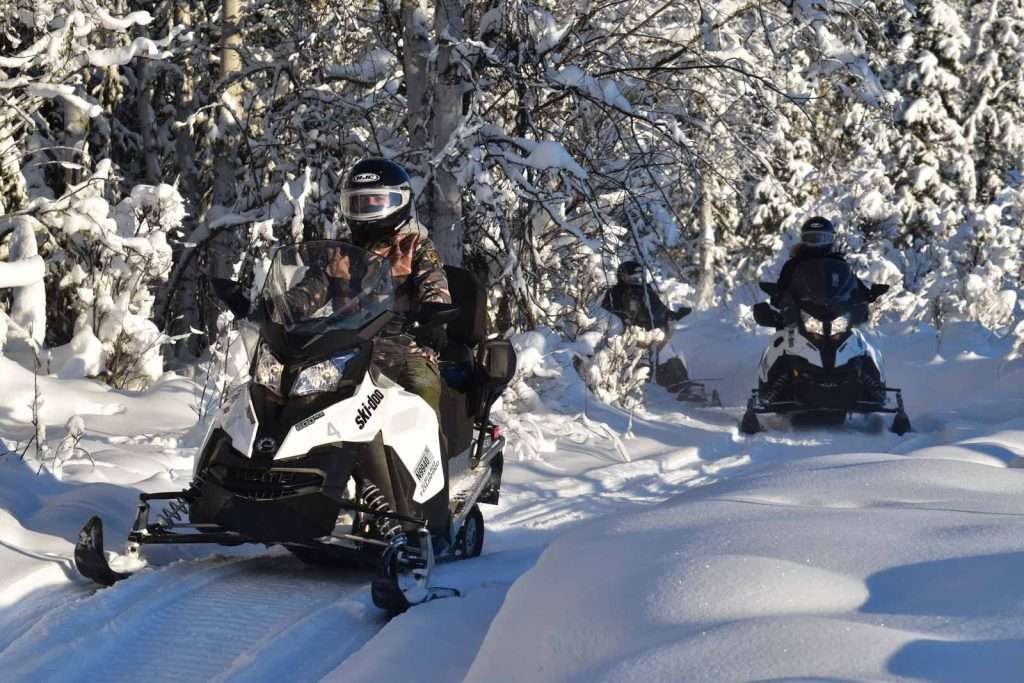 Snowmobile Tours in Alaska