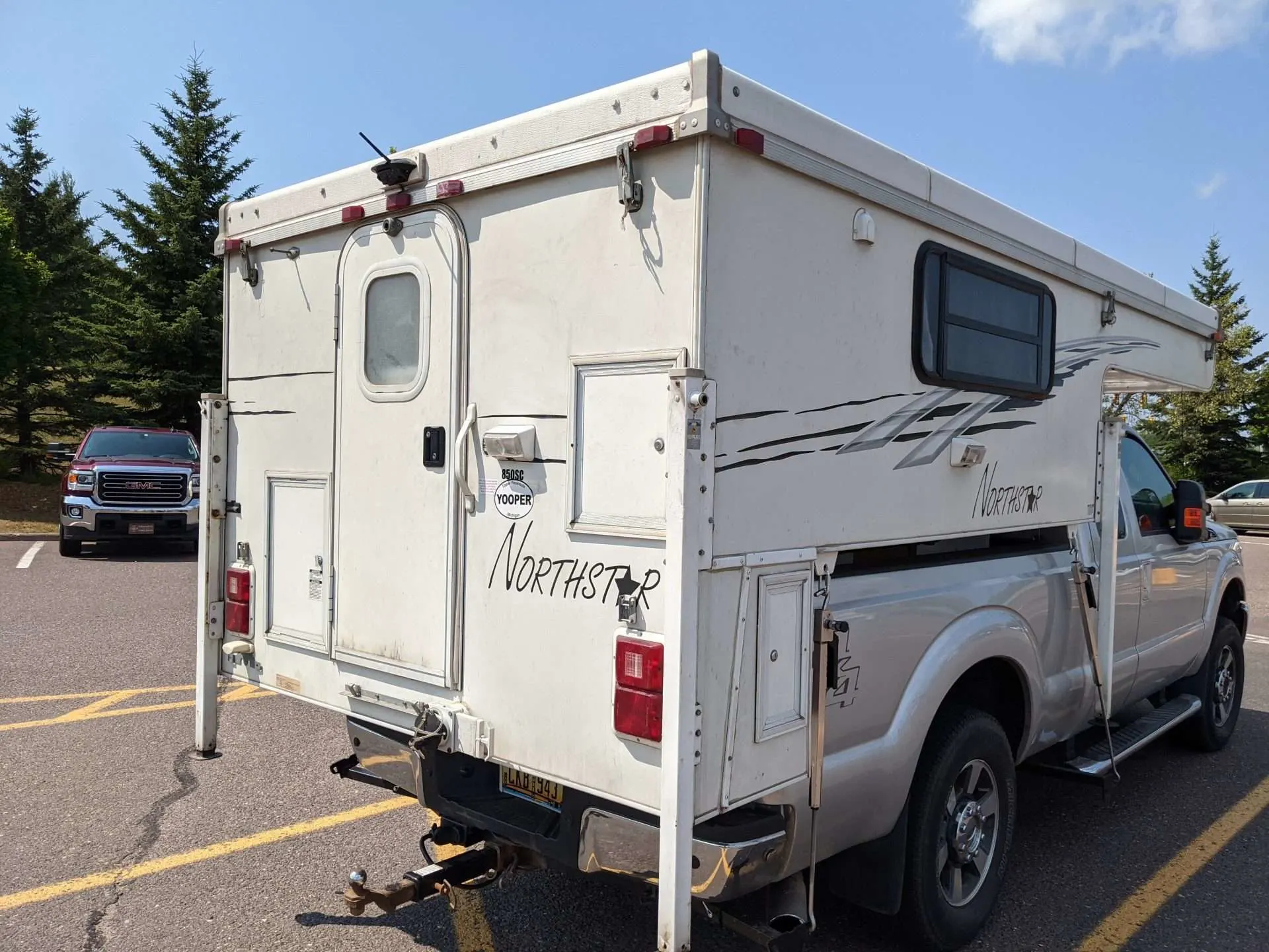 Northstar truck camper on a truck