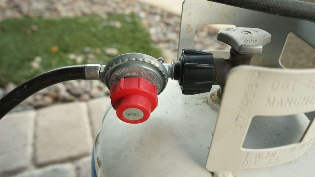 LP tank valve