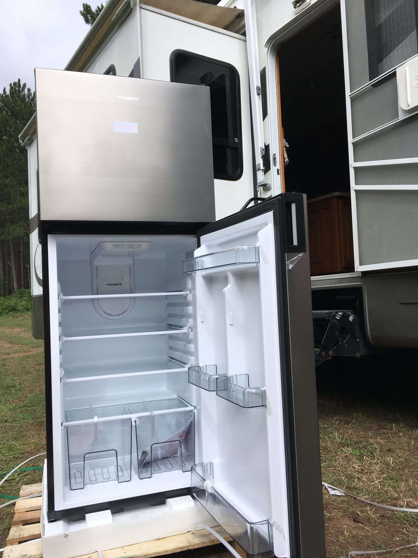 new fridge going into rv