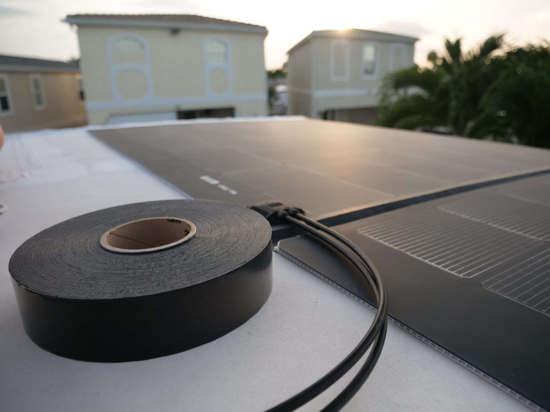 adhesive flexible solar panel 