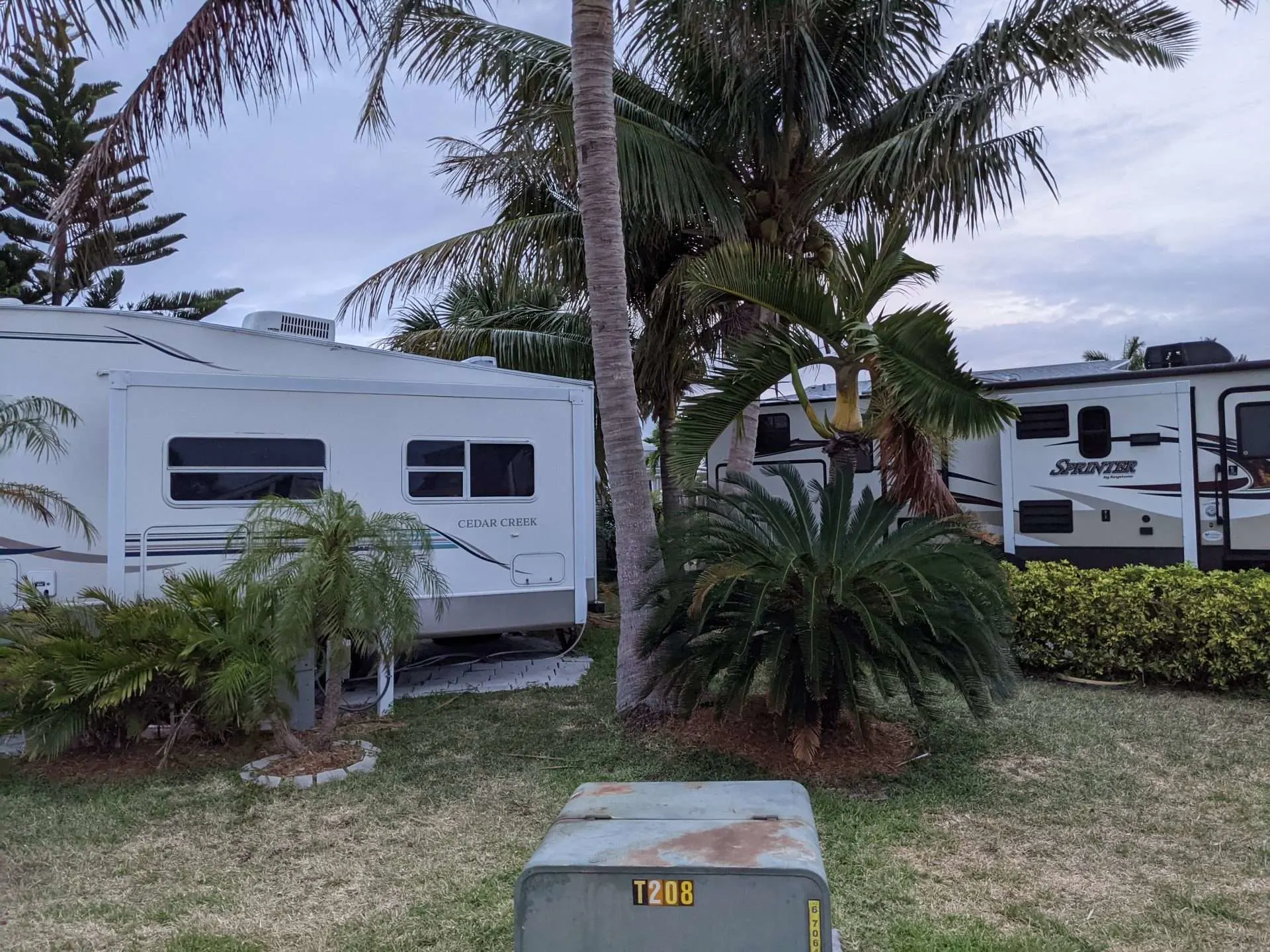 Florida RV campsite