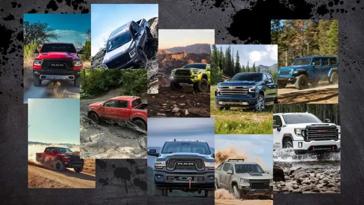 Best Factory Off Road Trucks Collage