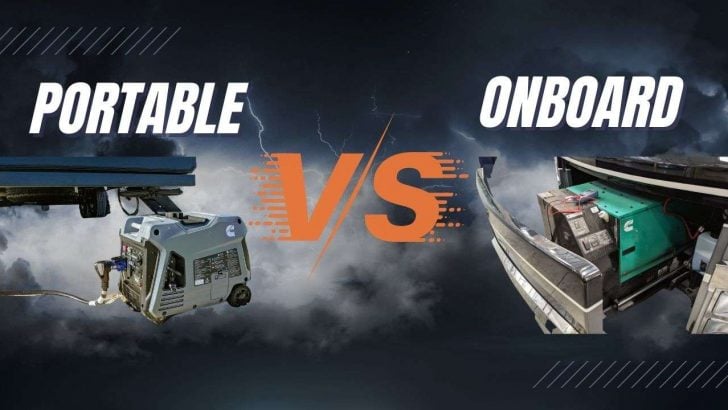 Portable vs Onboard RV Generator
