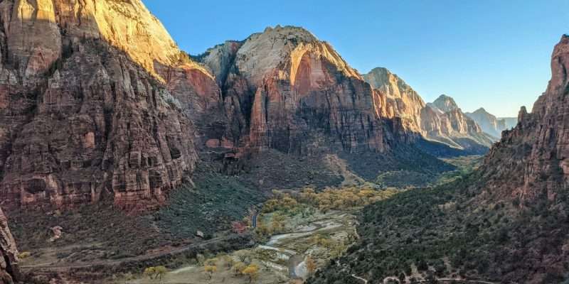 easy hikes in zion