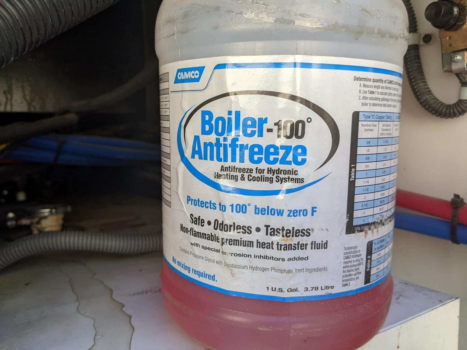 boiler antifreeze