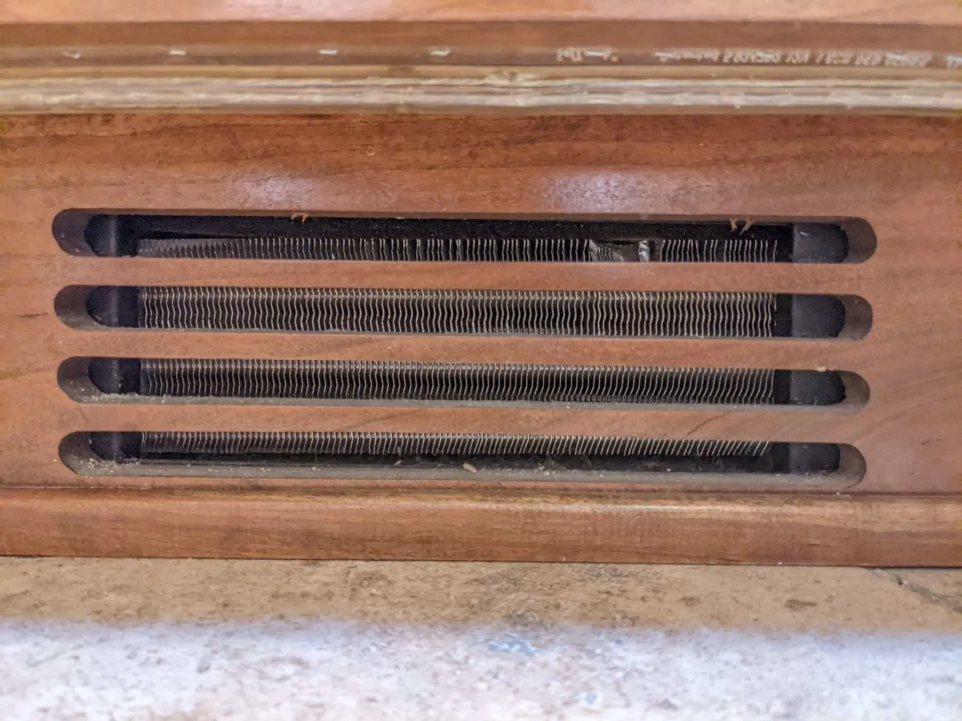 hydronic RV heating System Vent 