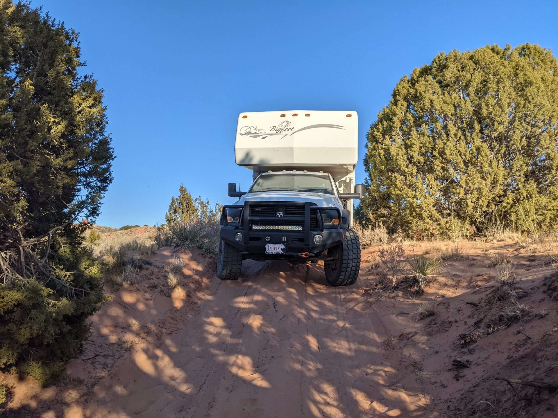 Overland truck camper