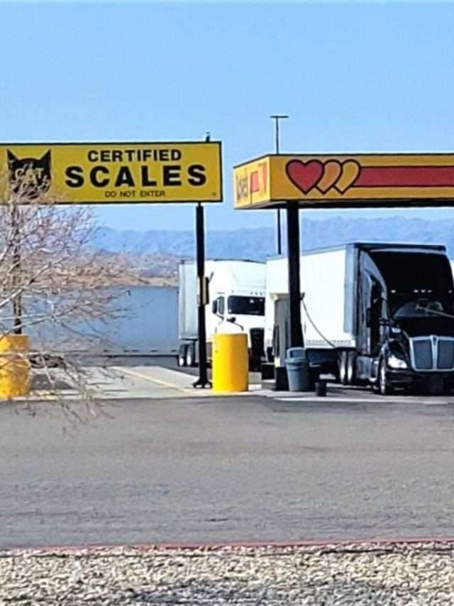 How to Weigh Your Truck or RV on a CAT Scale