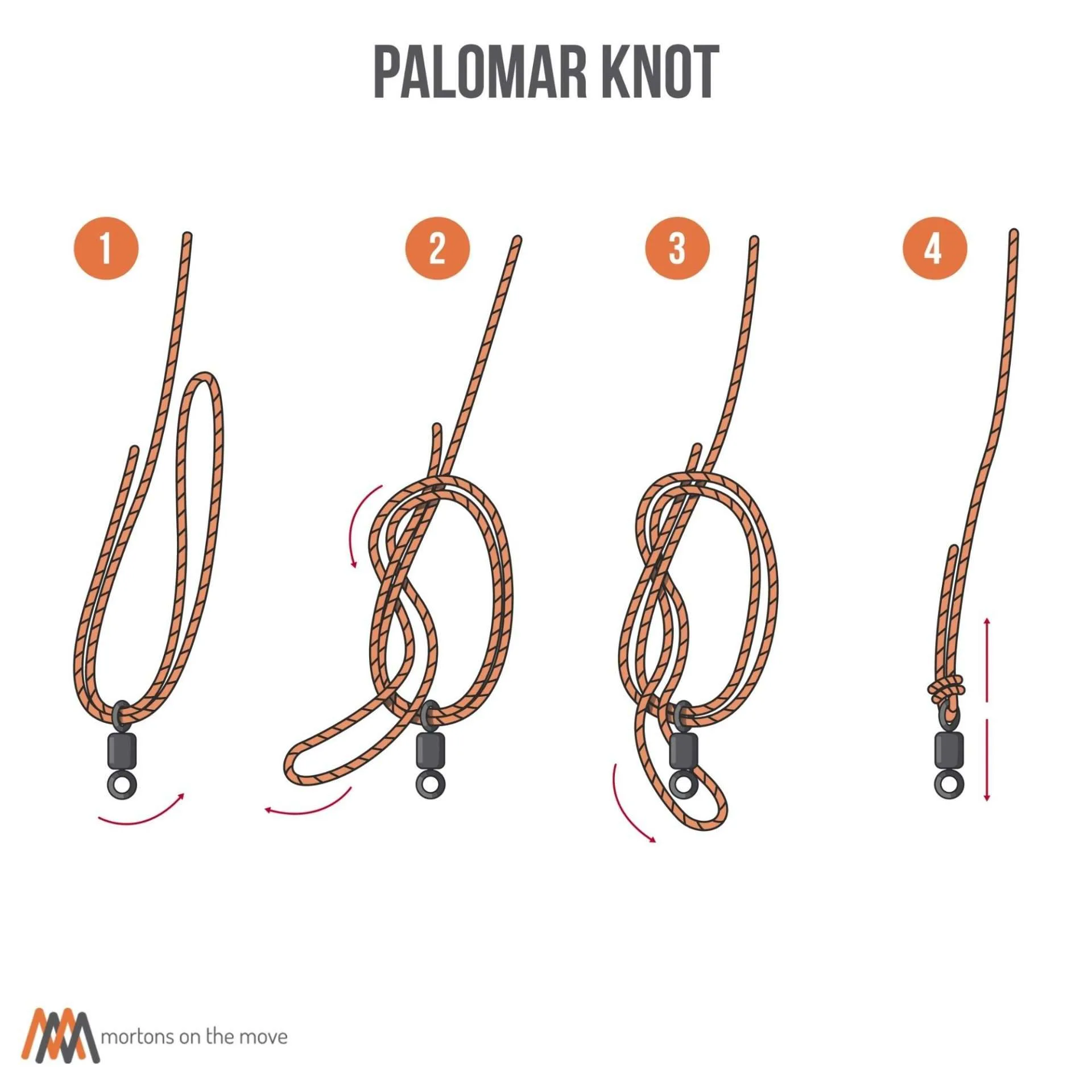 Knot Tying For Beginners An Illustrated Guide To 6 Essential Knots Everyone Should Know Mortons On The Move