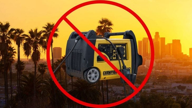 California Generator Ban