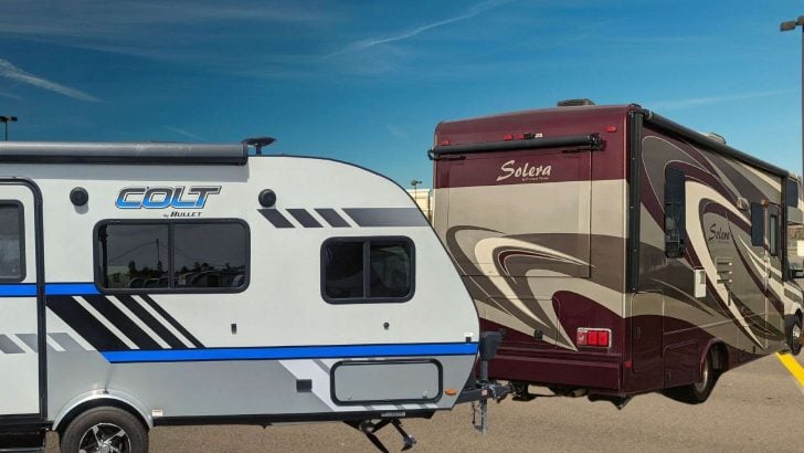 Can You Tow an RV With a Motorhome?