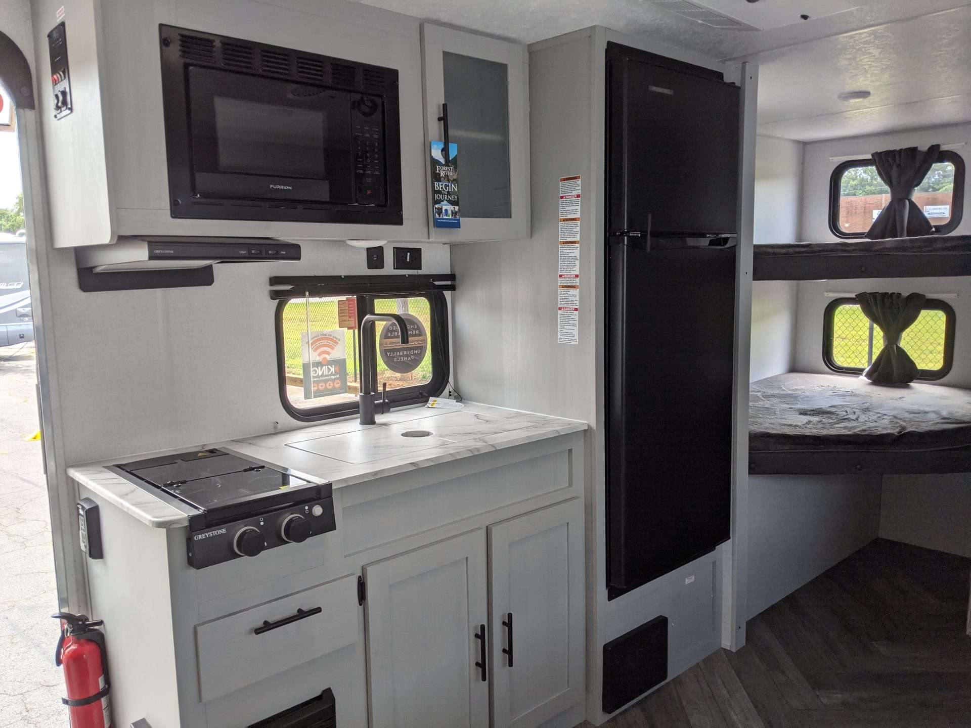 travel trailer kitchen