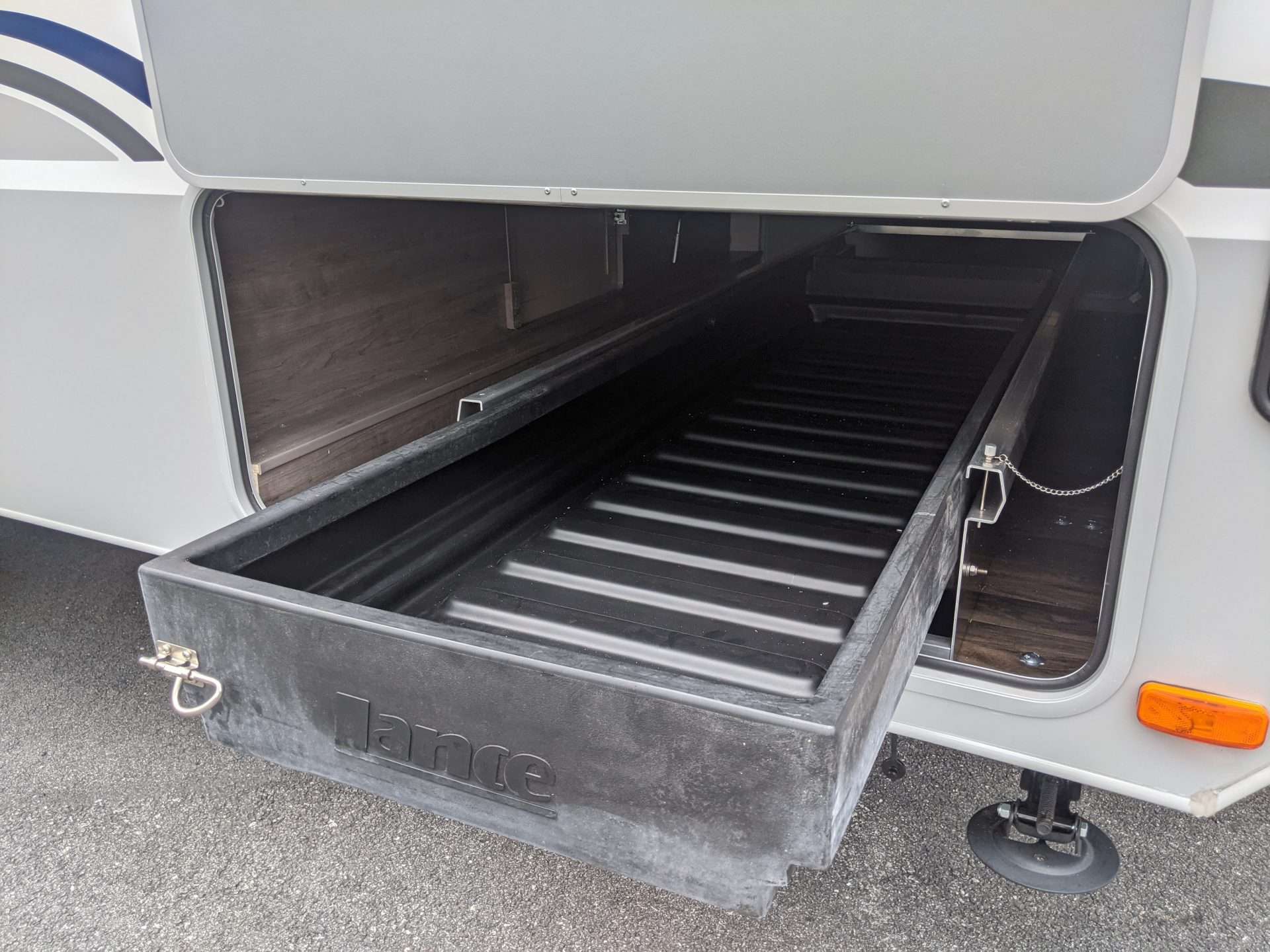 RV Basement Storage Cargo Slide