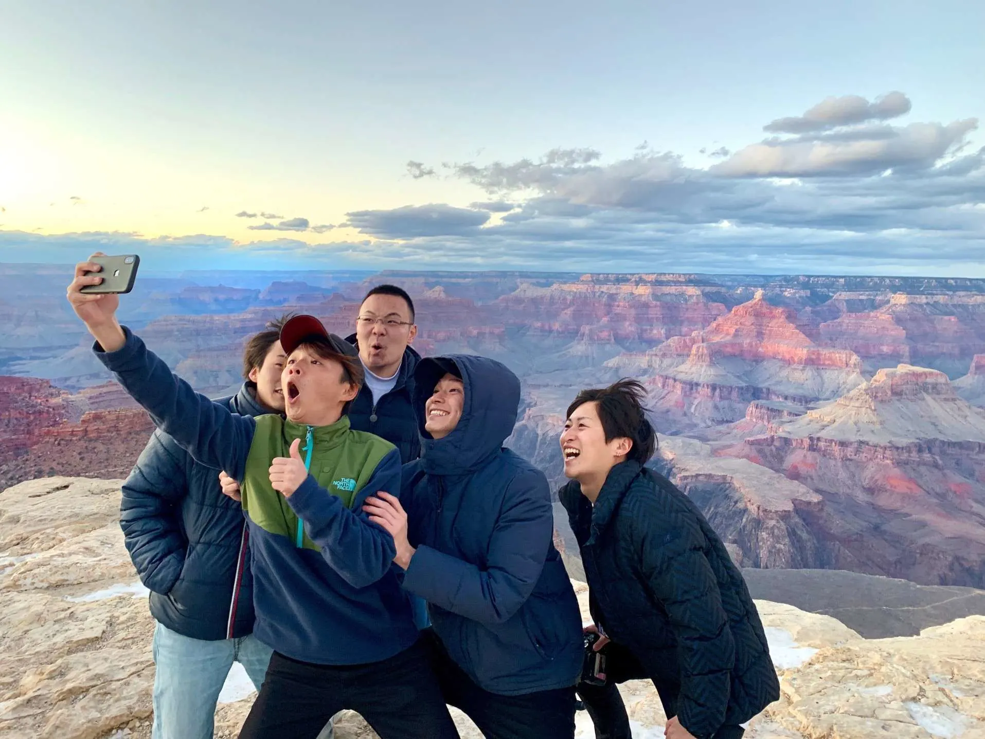 Family visiting #1 place to visit in the US: Grand Canyon