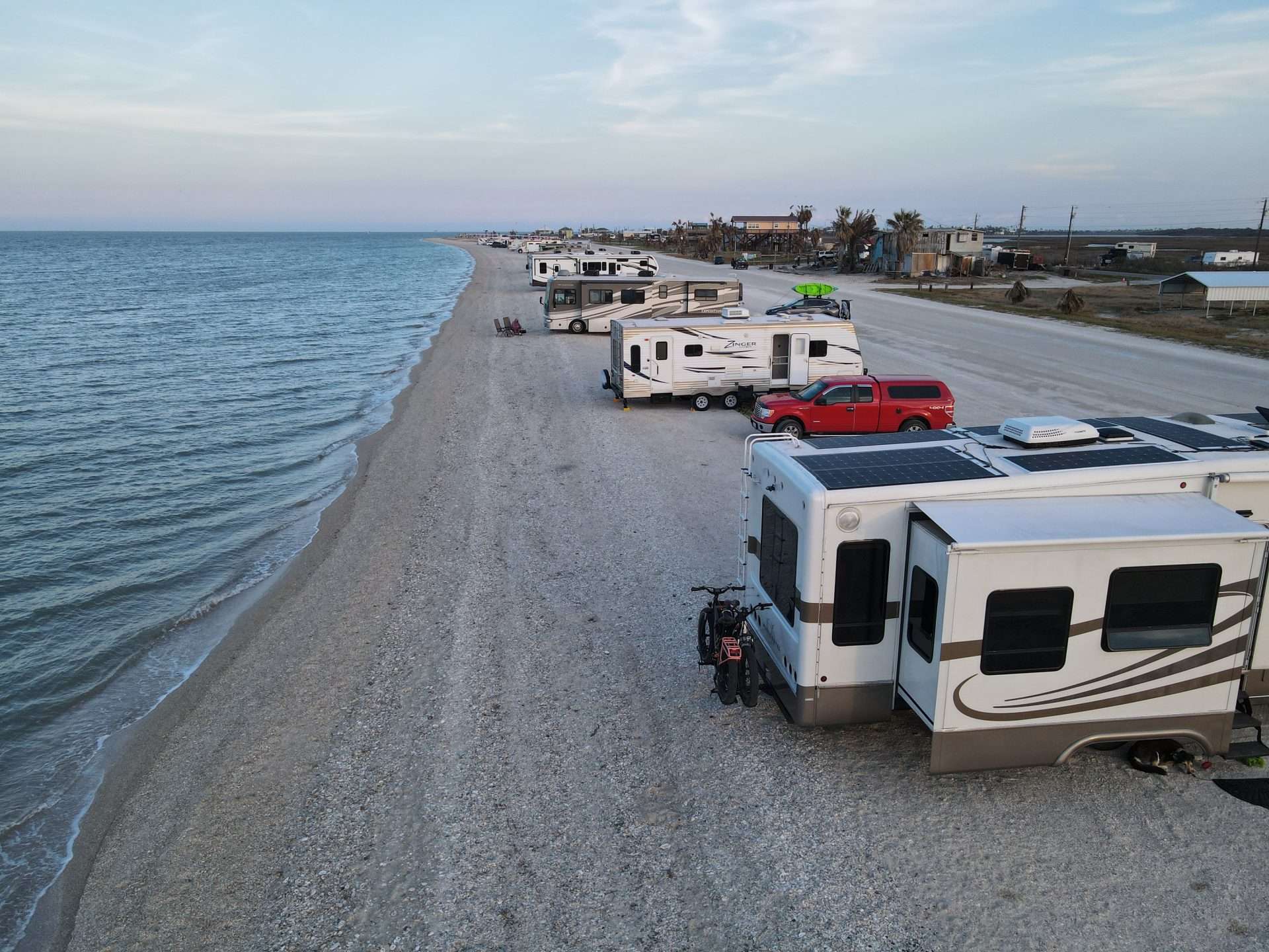 Texas Beach Camping